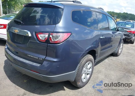2013 Chevrolet Traverse Ls z USA, uszkodzony, nr VIN 1GNKRFKD0DJ142504